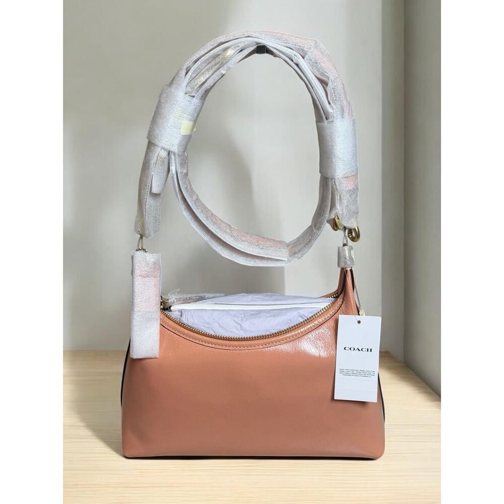 NWT Coach Glazed Juliet 25 Shoulder Bag & Leather Essential Card Holder - Picture 4 of 12